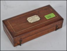 A Sykes' Hydrometer by Loftus, 146 Oxford St.