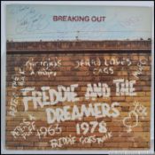 Freddie and the Dreamers - A signed copy of Braking Out by Freddie and the Dreamers 1978,