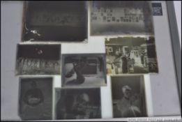 A collection of many photographers glass plates / slides .