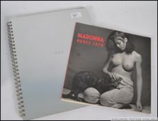 MADONNA: An original vintage Madonna ' Sex ' book, aluminium covers with impressed title,
