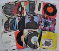 A collection of vinyl 45rpm singles mainly from the 1970's and 1980's to include Marillion,