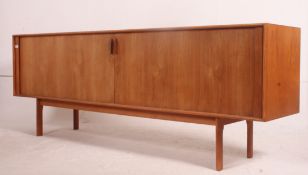 A Vintage retro 20th century Danish teak large sideboard,
