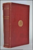 A first edition Rudyard Kipling ' Kim ' printed by Macmillan & Co 1901 having red boards with