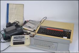 A collection of vintage computers to include BBC, Commodore,