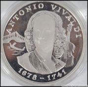 A silver 10d Ecu proof coin 1997.