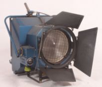 A large retro theatre lamp, by Berkey Colortran,