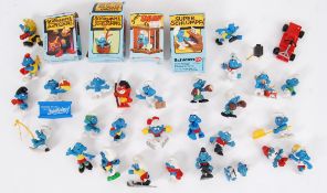 SMURFS: A collection of vintage Schleich
