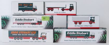 EDDIE STOBART; A collection of 6x Eddie