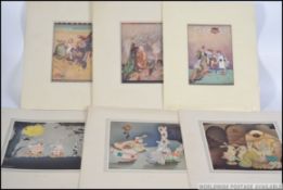 A collection of unframed prints to inclu