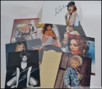 AUTOGRAPHS: A collection of signed photo