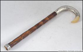 An early 20th century silver hallmarked