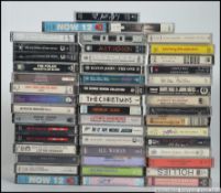 A collection of 1980's music cassette ta