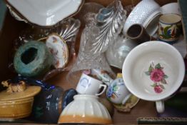 A mixed lot of glass and ceramics (please see images)