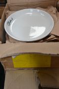 Two trade boxes of Churchill dinning plates