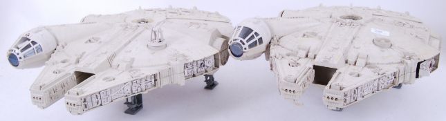 STAR WARS: Two original vintage Kenner / Palitoy Star Wars ' Millennium Falcon ' action figure