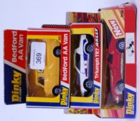 DINKY: A collection of 3x boxed Dinky diecast model cars - 206 Stingray,