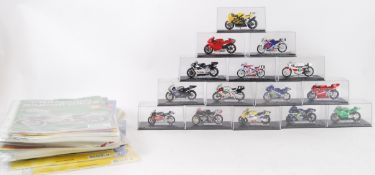 CHAMPION RACING BIKES: A full set of DeAgostini diecast model ' Champion Racing Bikes ' 1-60,