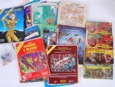 DUNGEONS AND DRAGONS; A good collection of vintage Dungeons & Dragons (and similar) gaming books,
