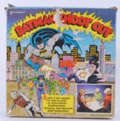 BATMAN SHOOTOUT: A rare vintage 1970's (1978) ' Batman Shoot Out ' game by Peter Pan Playthings.