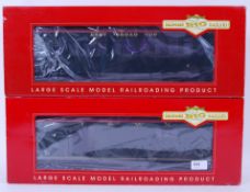 G SCALE: Two G-Scale / gauge Bachmann ' Big Haulers ' carriages,