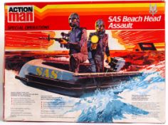 ACTION MAN; An original vintage Palitoy Action Man SAS Boat playset vehicle.