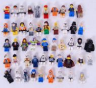 LEGO: A good collection of 50x assorted Lego minifigures,