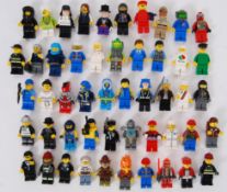 LEGO: A collection of 50x assorted Lego minifigures to include; City, Star Wars, Series and others.