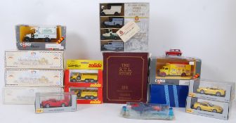 DIECAST: A collection of assorted boxed diecast models to include Solido, EFE, Corgi, Matchbox,