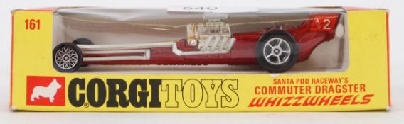 CORGI: An original vintage Corgi Whizzwheels 161 ' Santa Pod Dragster ' diecast model, mint,