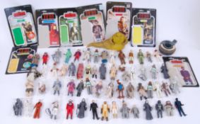 STAR WARS: A good collection of assorted vintage Star Wars Kenner / Palitoy action figures.