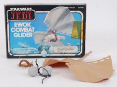 STAR WARS: An original vintage Star Wars Return Of The JEdi ' Ewok Glider ' action figure playset.