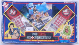 THE REAL GHOSTBUSTERS; Vintage Jotastar The Real Ghostbusters ' Cord Linked Communicators '.