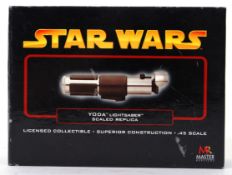MASTER REPLICA LIGHTSABER: An original Star Wars .45 scale Master Replica Lightsaber.