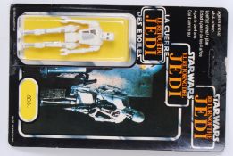 STAR WARS: An original vintage Star Wars Palitoy mint on card 8D8 action figure.