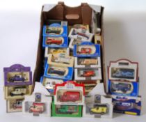 LLEDO: A large collection of approx 60+ Lledo Days Gone advertising diecast model cars and vehicles.