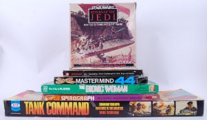 GAMES: A good collection of vintage games and related items, x6 in total,