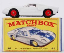RARE VARIATION MATCHBOX LESNEY: A rare variation Matchbox Lesney diecast model No.