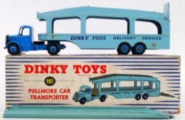 DINKY: An original vintage Dinky Toys diecast model 982 Pullmore Car Transporter.