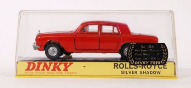DINKY: An original vintage Dinky Toys diecast model No. 158 Rolls Royce Silver Shadow.