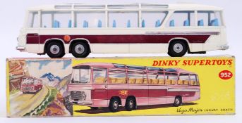 DINKY: An original vintage Dinky Supertoys diecast model 952 Vega Major Luxury Coach.