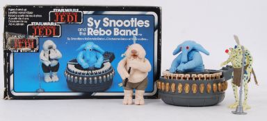 STAR WARS: An original vintage Star Wars ' Sy Snootles & The Rebo Band ' action figure playset,