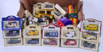 LLEDO: A collection of approx 35+ Lledo Days Gone advertising diecast model cars and vehicles,