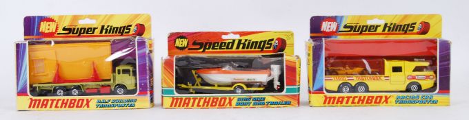 MATCHBOX: A collection of 3x Matchbox diecast model cars;