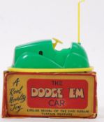 REMARK DODGEM: An early plastic 1950's ' Remark ' made ' Dodgem ' car,