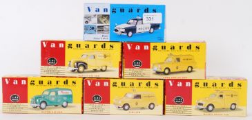VANGUARDS: A collection of 6x Vanguards 1:43 scale boxed diecast model cars - 4x being AA