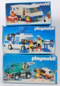 PLAYMOBIL; A great collection of 3x vintage 1980's West Germany made Playmobil sets,