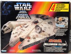 STAR WARS: A Kenner Star Wars 'Electronic Millennium Falcon ' action figure playset.