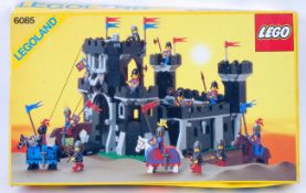 LEGO: An original vintage Lego Legoland Knights set 6085 ' Black Monarch's Castle '.