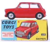 CORGI: An original vintage Corgi Toys diecast model 225 Austin Seven ( Mini ).