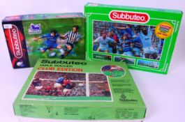 SUBBUTEO: A collection of 3x assorted sets of Subbuteo to include Club Editions x2,